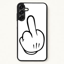 Fairytale Mouse Middle Finger Phone Case for Galaxy A37
