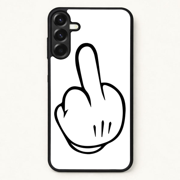 Fairytale Mouse Middle Finger Phone Case for Galaxy A37