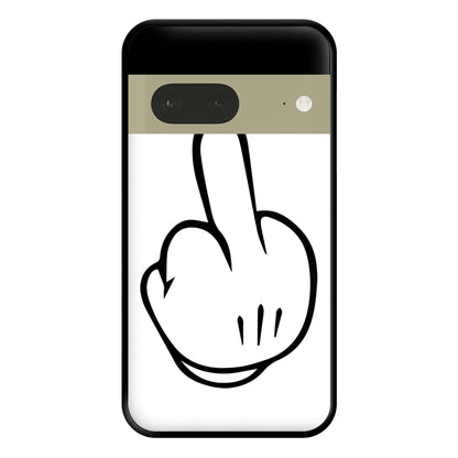 Fairytale Mouse Middle Finger Phone Case for Google Pixel 7a