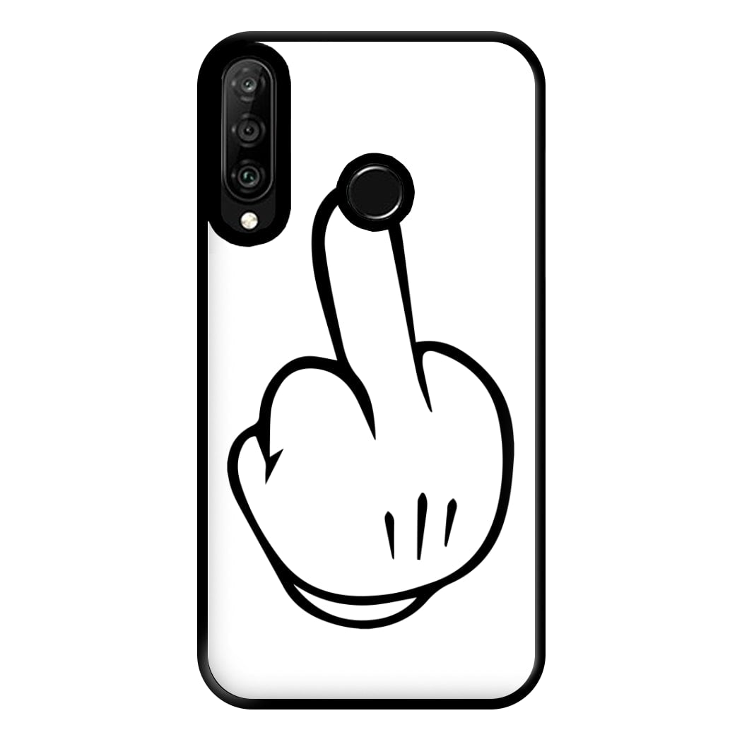 Fairytale Mouse Middle Finger Phone Case for Huawei P30 Lite