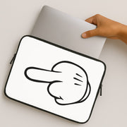 Fairytale Mouse Middle Finger Laptop Sleeve 2