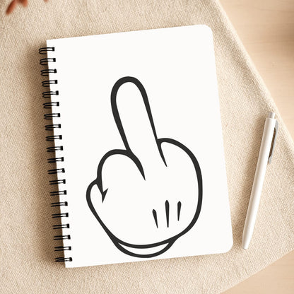 Fairytale Mouse Middle Finger Notepad