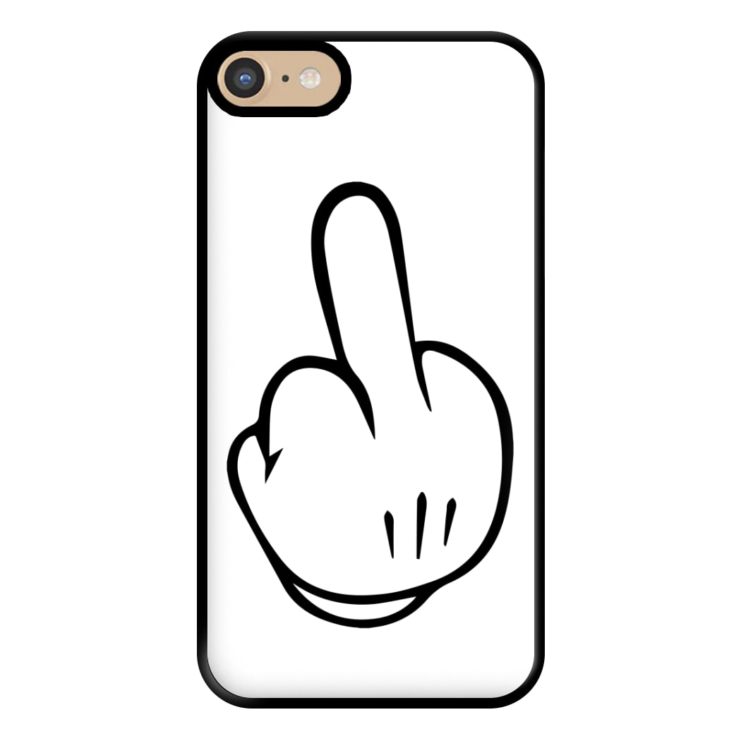 Fairytale Mouse Middle Finger Phone Case for iPhone 6 / 7 / 8 / SE