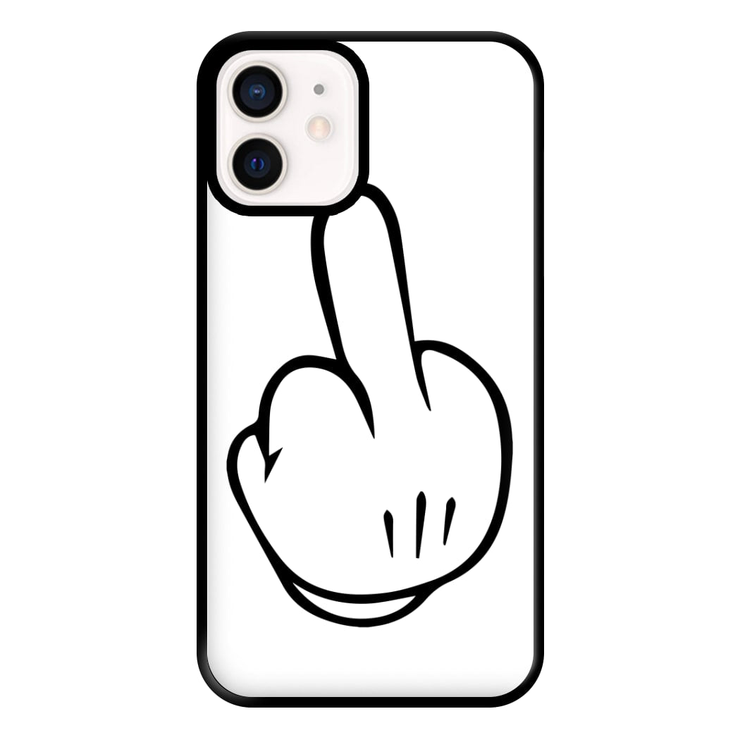 Fairytale Mouse Middle Finger Phone Case for iPhone 13 Mini