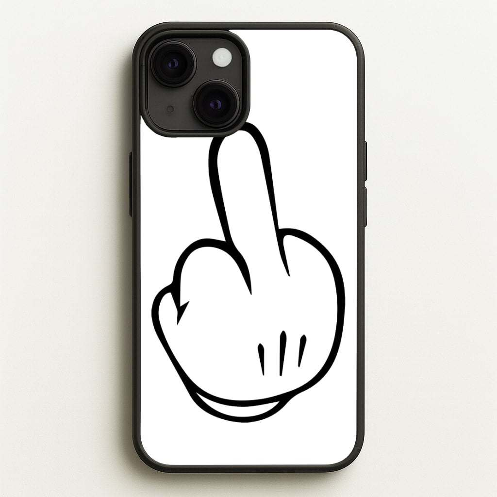 Fairytale Mouse Middle Finger  - Disney Phone Case for iPhone 13 Mini