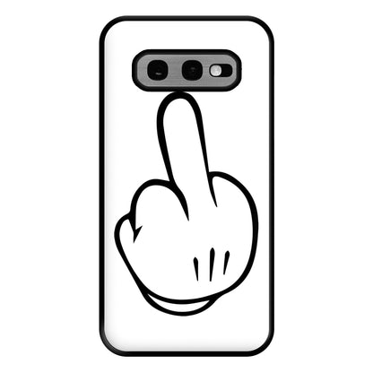 Fairytale Mouse Middle Finger Phone Case for Galaxy S10e