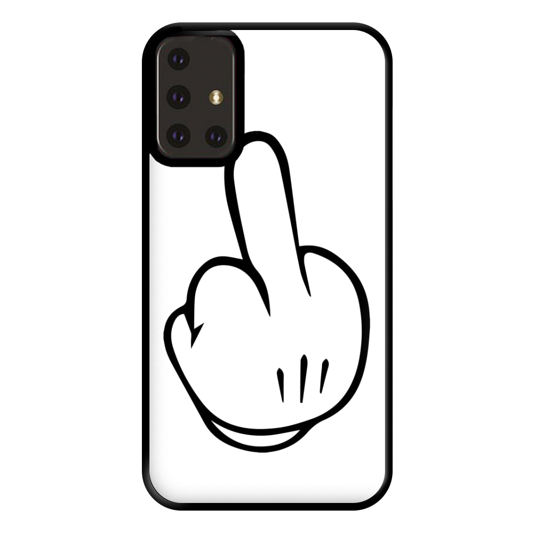 Fairytale Mouse Middle Finger Phone Case for Galaxy A71