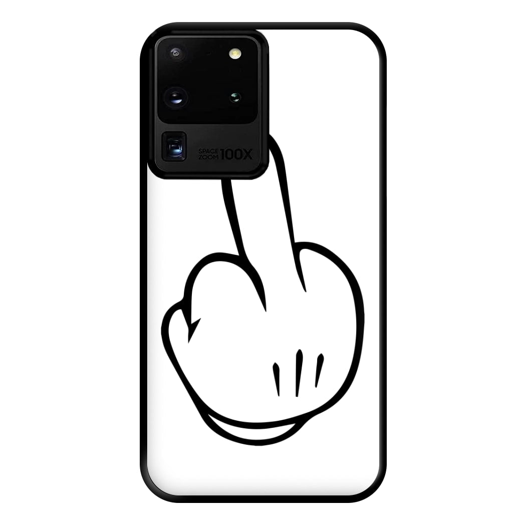 Fairytale Mouse Middle Finger Phone Case for Galaxy S20 Ultra