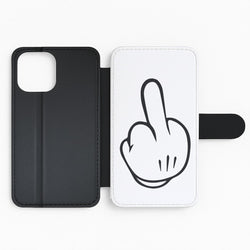 Fairytale Mouse Middle Finger Flip Phone Case