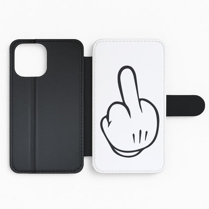 Fairytale Mouse Middle Finger Flip Phone Case