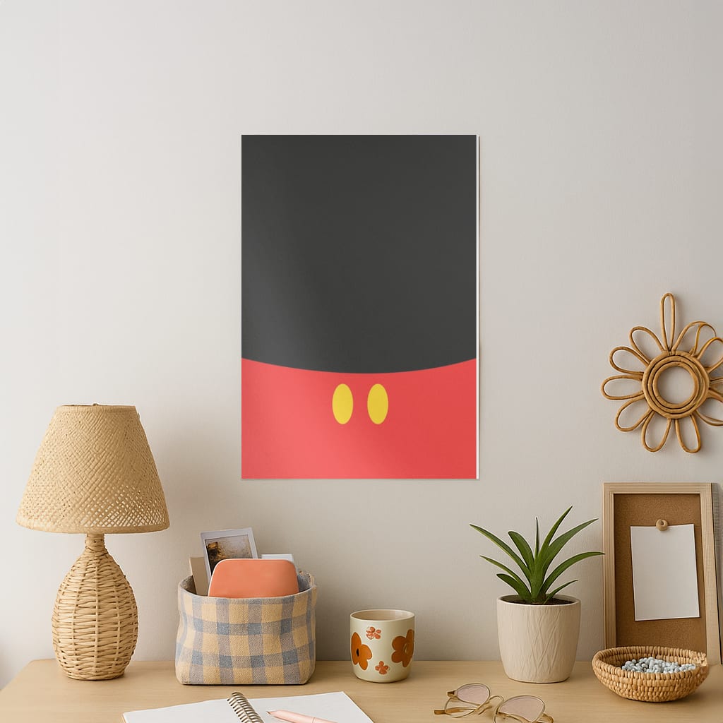Fairytale Mouse Outfit Art Print