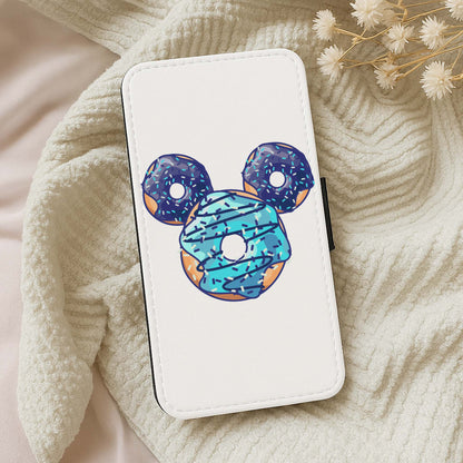 Fairytale Mouse Doughnuts Wallet Phone Case