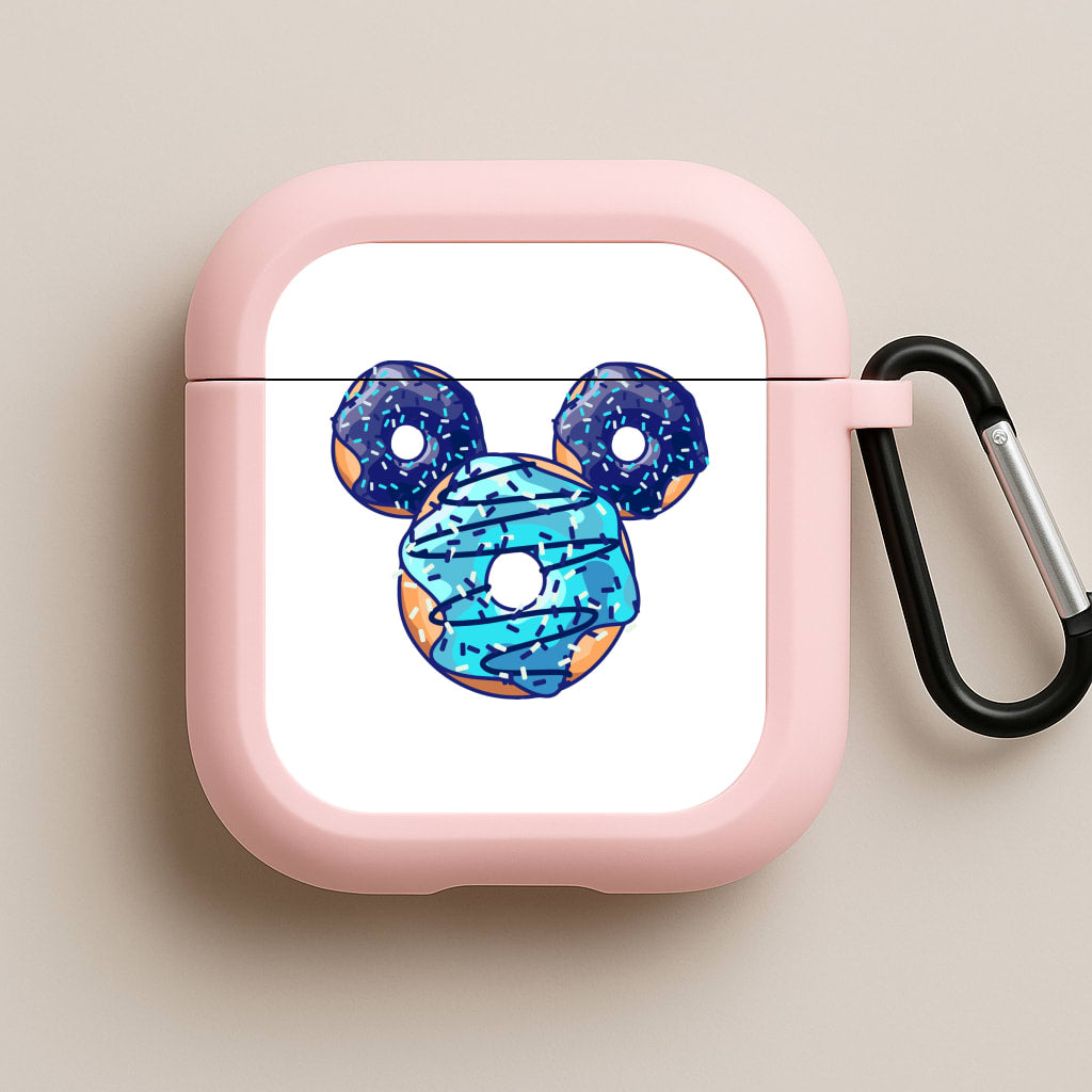 Fairytale Mouse Doughnuts Pink AirPods Case