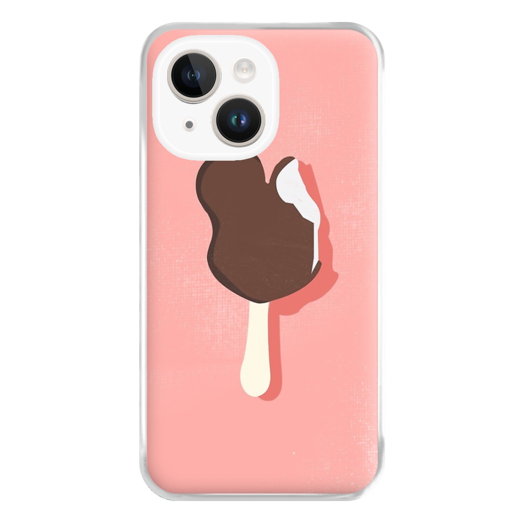 Pink Mouse Ice Cream Phone Case for iPhone 14 Plus