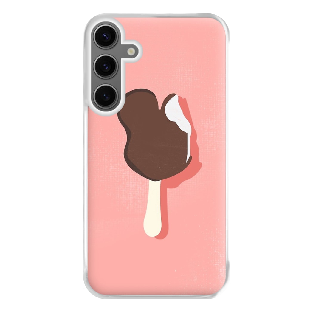 Pink Mouse Ice Cream Phone Case for Galaxy S24FE