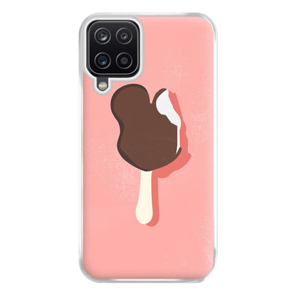 Pink Mouse Ice Cream Phone Case for Galaxy A12