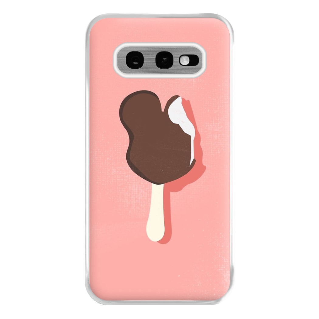 Pink Mouse Ice Cream Phone Case for Galaxy S10e