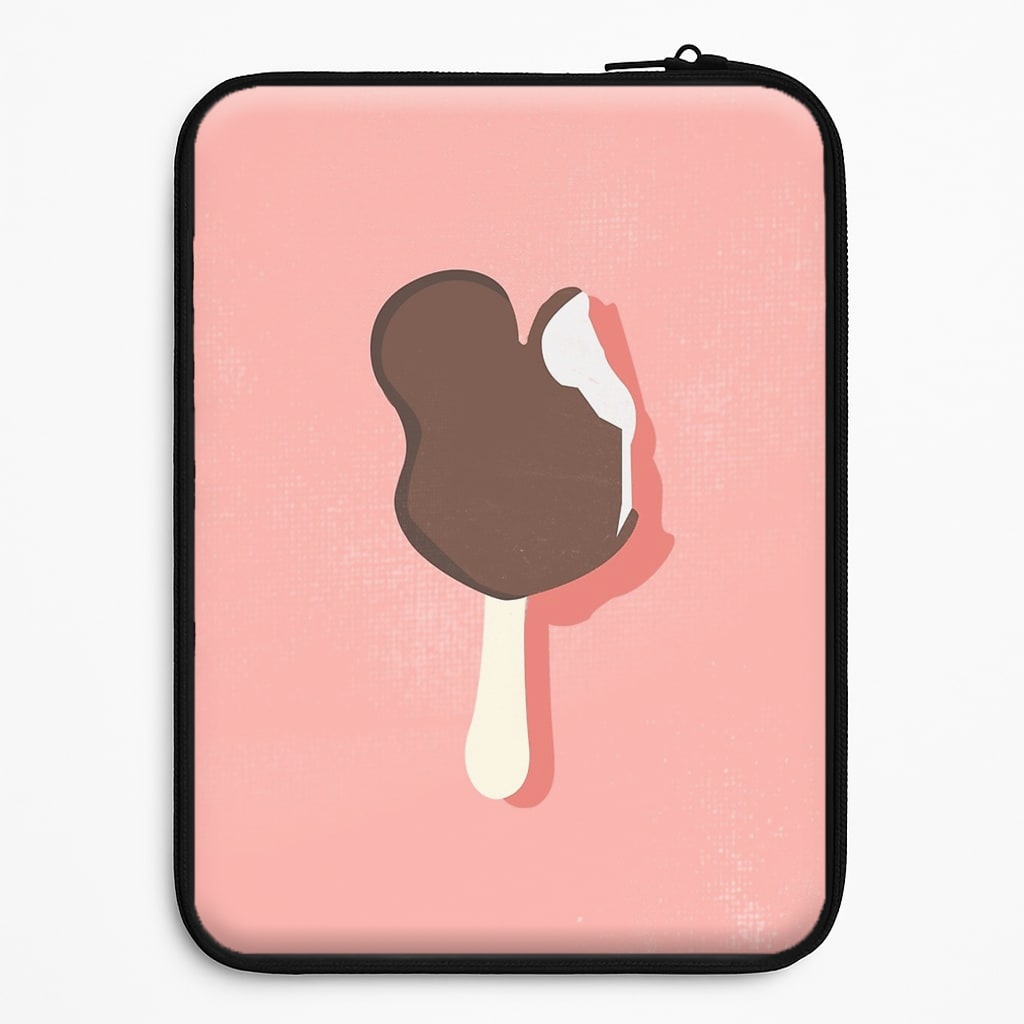 Pink Mouse Ice Cream Laptop Sleeve