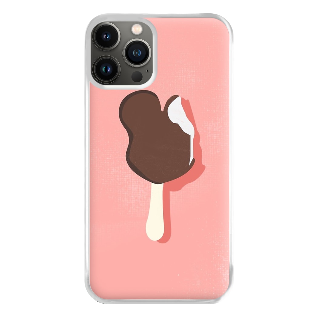 Pink Mouse Ice Cream Phone Case for iPhone 13 Pro Max