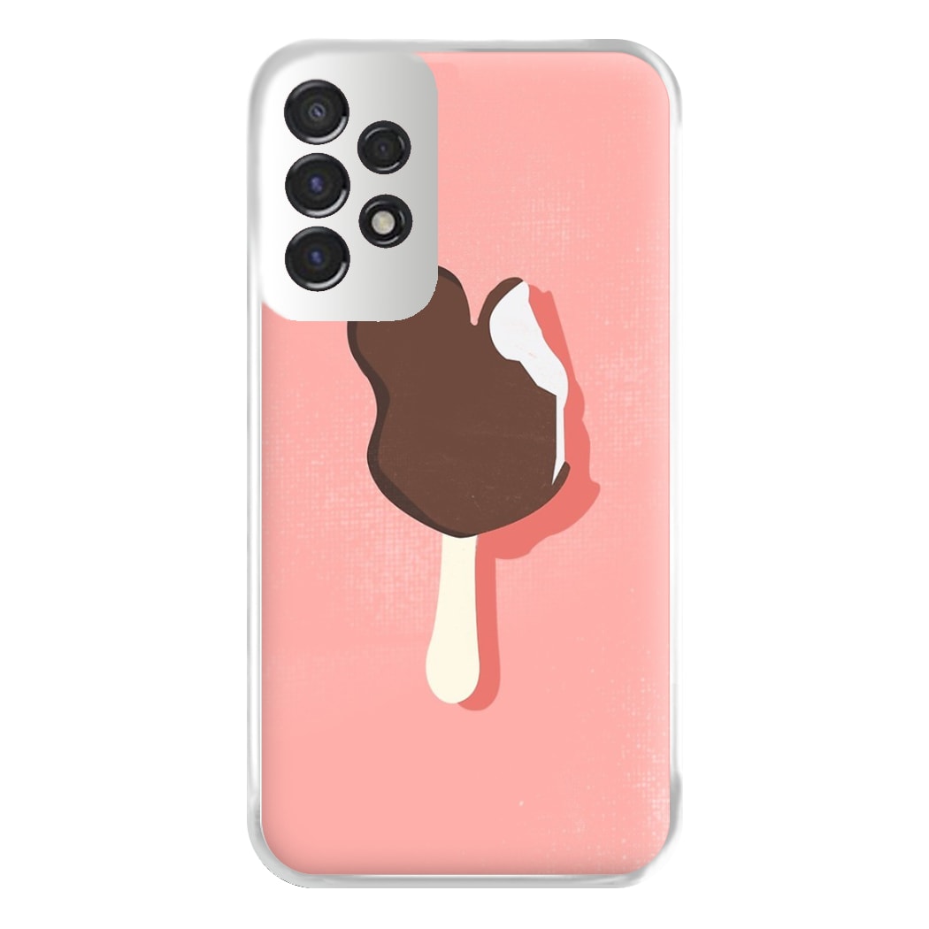 Pink Mouse Ice Cream Phone Case for Galaxy A53