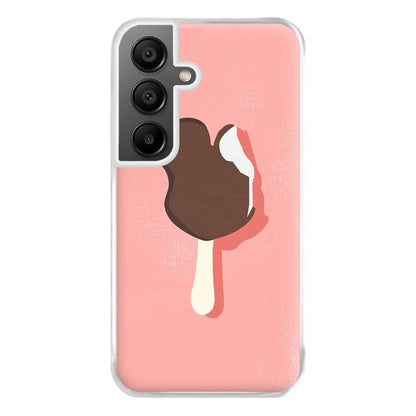 Pink Mouse Ice Cream Phone Case for Galaxy A55