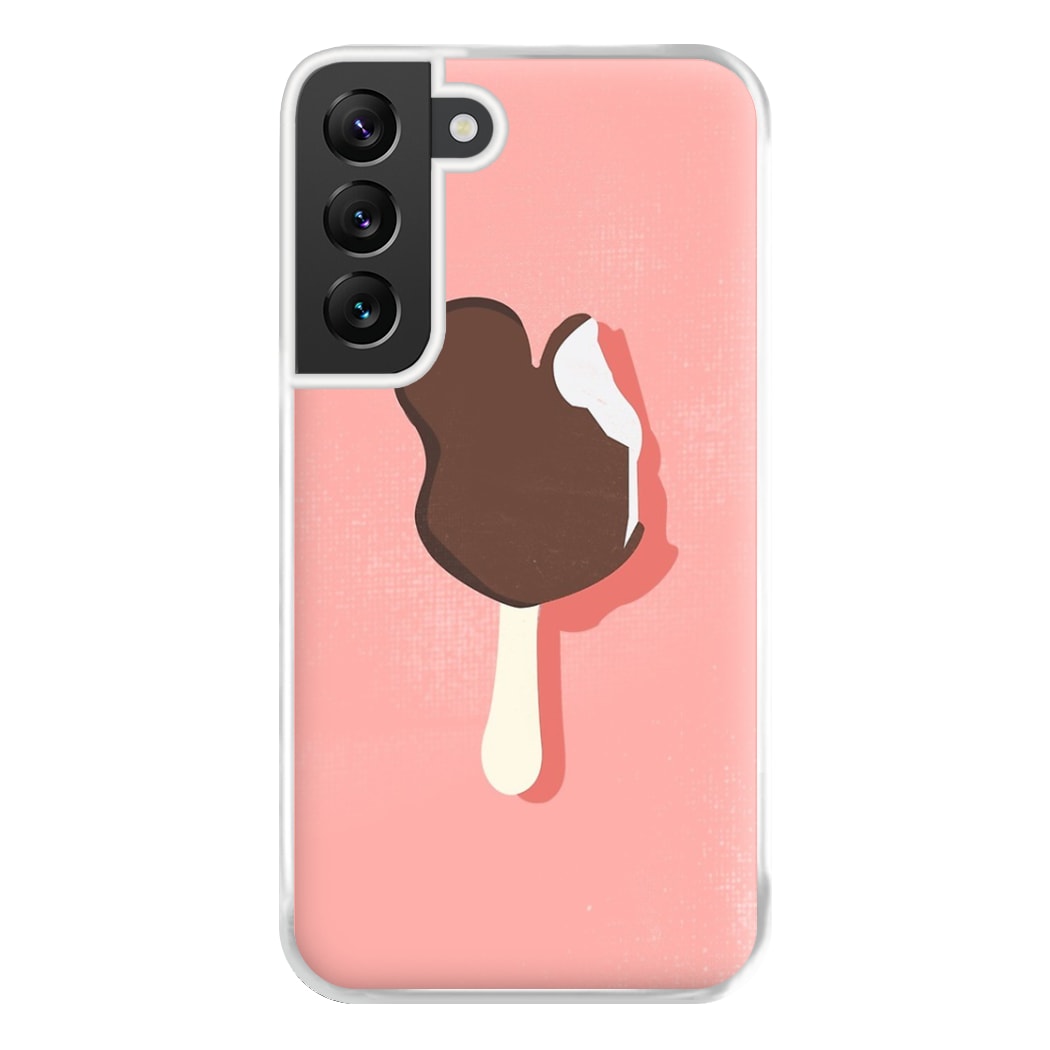 Pink Mouse Ice Cream Phone Case for Galaxy S22 Plus