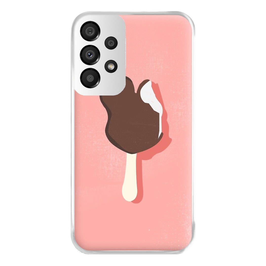 Pink Mouse Ice Cream Phone Case for Galaxy A33