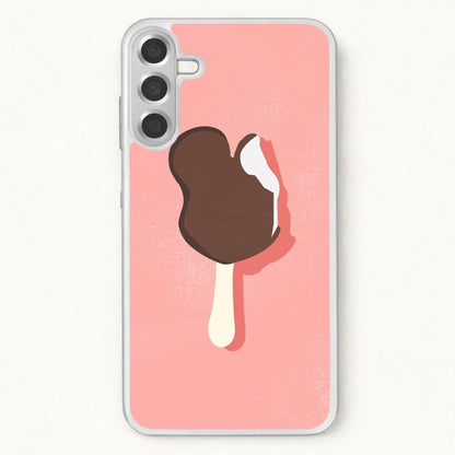Pink Mouse Ice Cream Phone Case for Galaxy A17