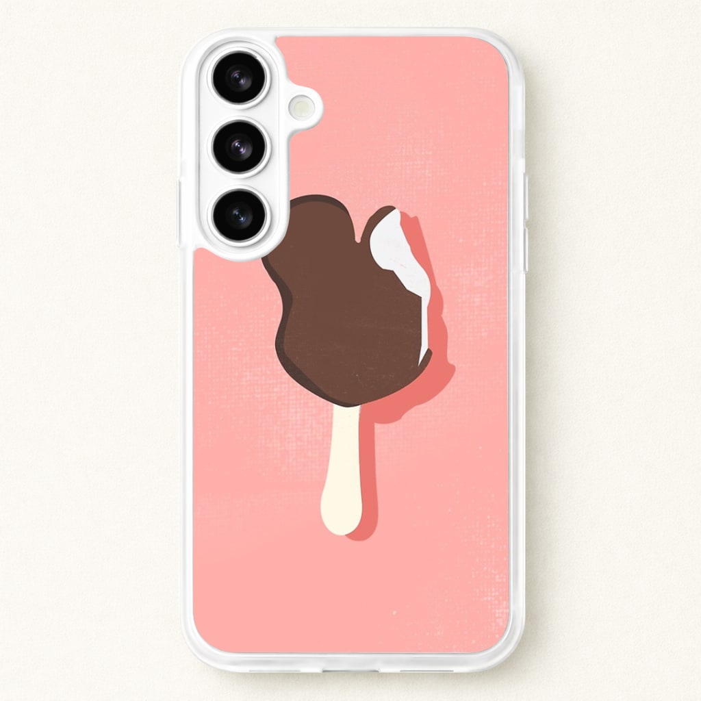 Pink Mouse Ice Cream Phone Case for Galaxy S26