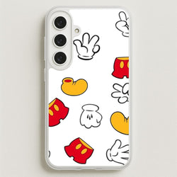 Mouse Gloves, Shorts and Shoes Phone Case for Galaxy S25FE