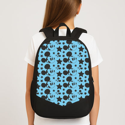 Fairytale Mouse Pattern Large School Bag