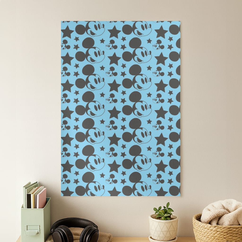 Fairytale Mouse Pattern Poster