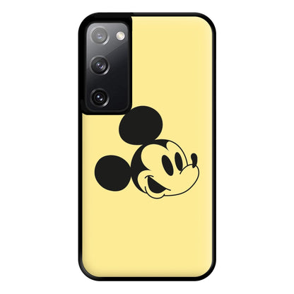 Yellow Mickey Phone Case for Galaxy S20