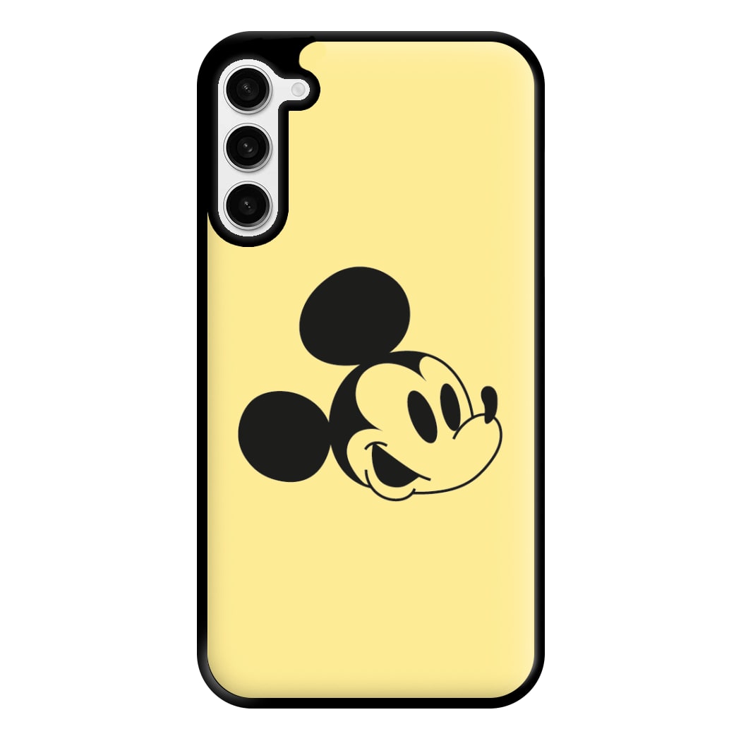 Yellow Mickey Phone Case for Galaxy S23 Plus