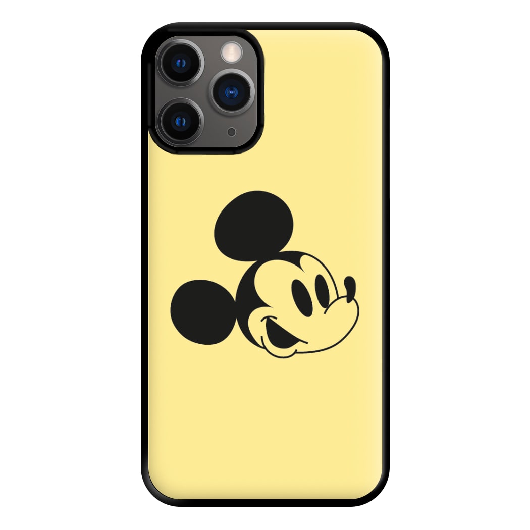 Yellow Mickey Phone Case for iPhone 12 Pro Max