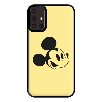 Yellow Mickey Phone Case for Galaxy A71