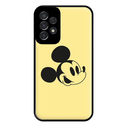 Yellow Mickey Phone Case for Galaxy A53