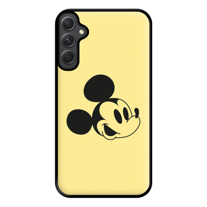 Yellow Mickey Phone Case for Galaxy A54