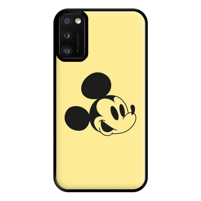 Yellow Mickey Phone Case for Galaxy A41