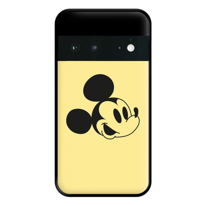 Yellow Mickey Phone Case for Google Pixel 6a