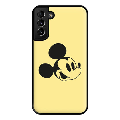 Yellow Mickey Phone Case for Galaxy S21 Plus