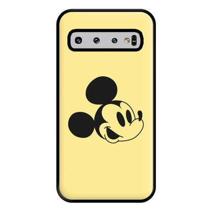 Yellow Mickey Phone Case for Galaxy S10 Plus