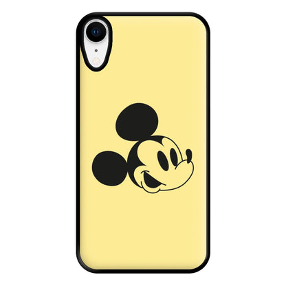 Yellow Mickey Phone Case for iPhone XR