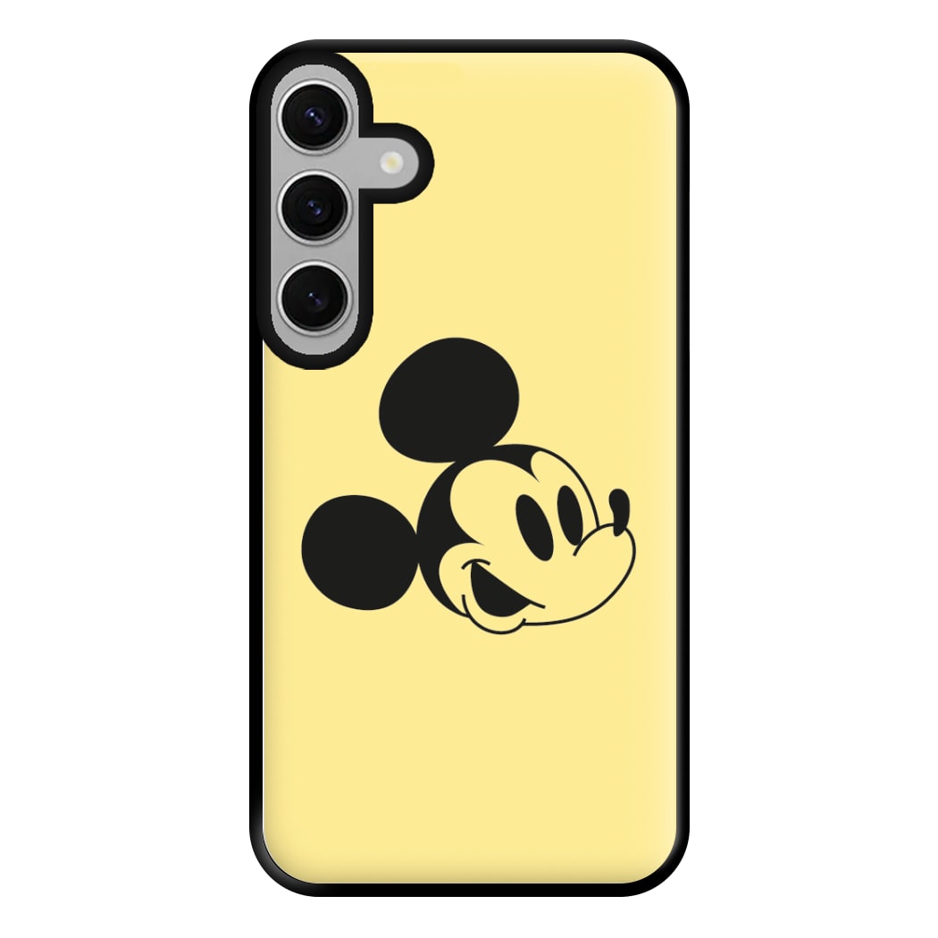 Yellow Mickey Phone Case for Galaxy S24FE