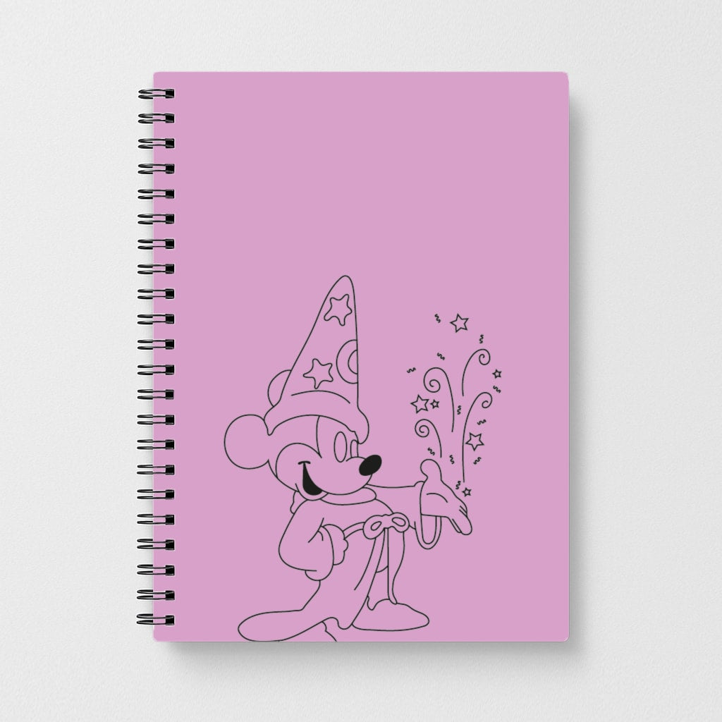 Wizard Fairytale Mouse Notebook