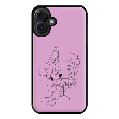 Wizard Fairytale Mouse Phone Case for iPhone 16 Plus