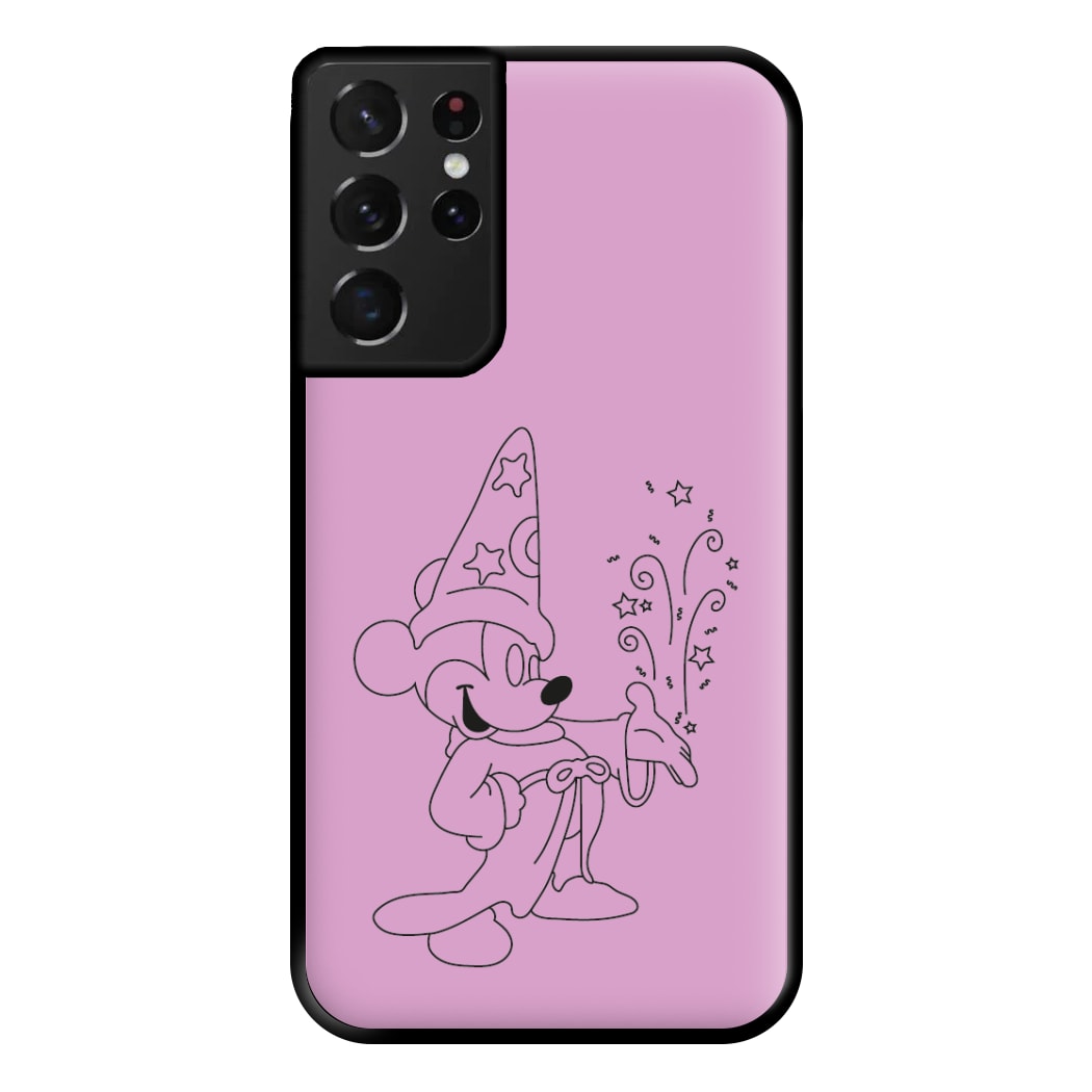 Wizard Fairytale Mouse Phone Case for Galaxy S21 Ultra