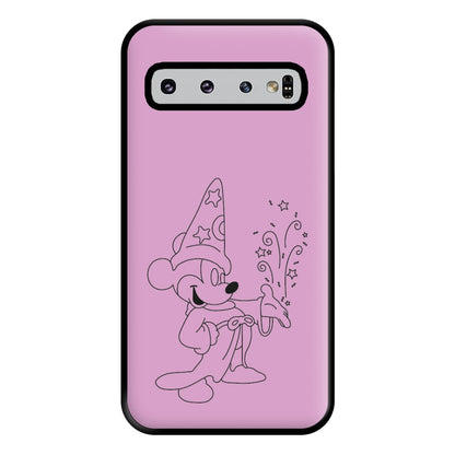 Wizard Fairytale Mouse Phone Case for Galaxy S10 Plus