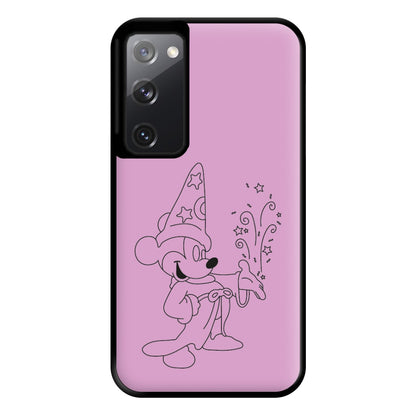 Wizard Fairytale Mouse Phone Case for Galaxy S20FE