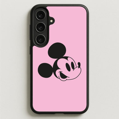 Pink Mickey Phone Case for Galaxy S25FE